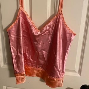 2 piece Set.  Tank and Capri sleep pants.